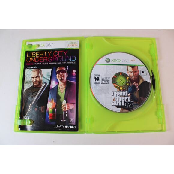 Grand Theft Auto IV + Episodes from Liberty City (Microsoft Xbox 360) - No map - Picture 4 of 11
